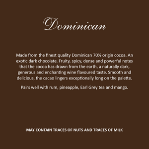 Dominican 70% cocoa